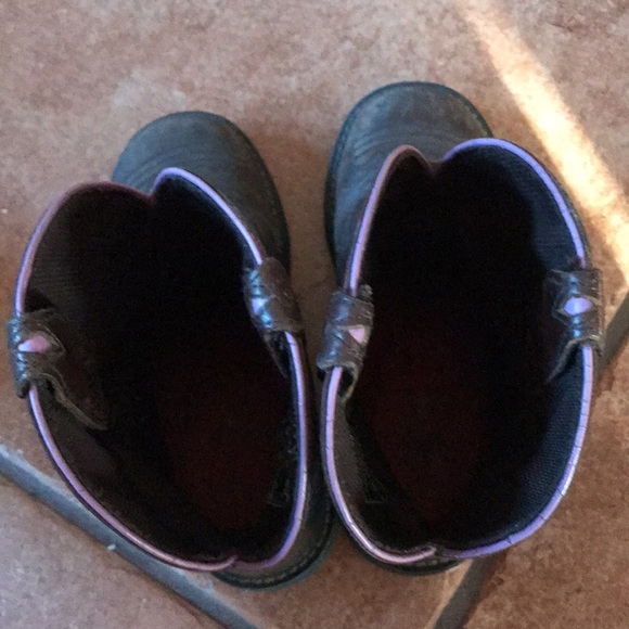 JUSTIN LEATHER BOOTS SIZE 6.5B - Picture 6 of 16